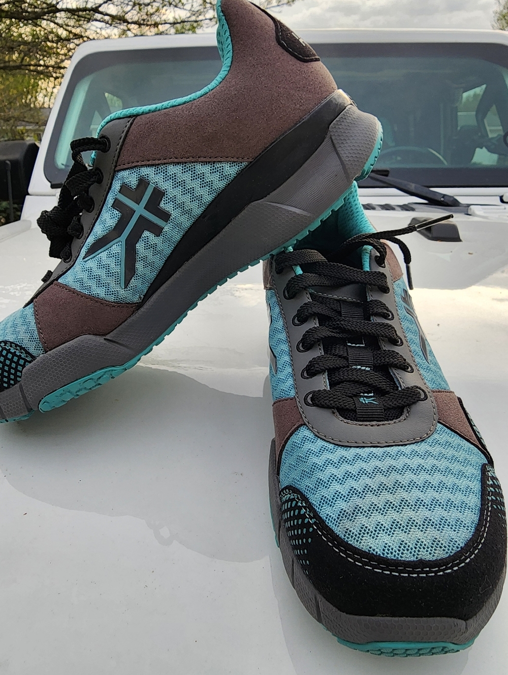 KURU Quantum Women's Sneaker Glacial blue. BEST shoe for Plantar Fasciitis!